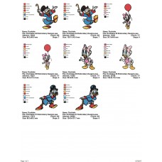 Package 4 Ducktales 02 Embroidery Designs